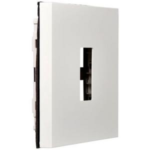 Abdeckung für Schalter, Taster, Dimmer, Jalousie - Einbaumodul Fingerscanner UP I Siedle Vario weiß - 101378