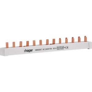 Phasenschiene - Stiftschiene 1FI-4P+1LS-3+N+5LS-1+N/1PLE - KB663KT