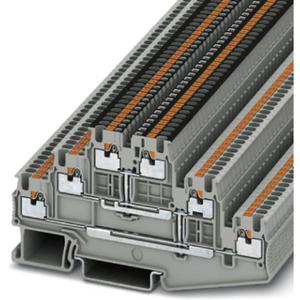 Durchgangs-Reihenklemme - Mehrstockklemme PT 1,5/S-3PV - 3213742