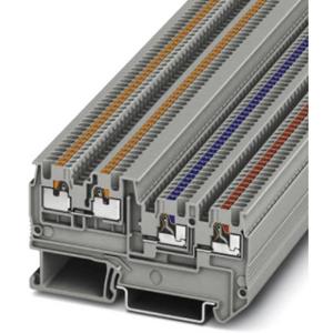 Initiator/Aktor-Reihenklemme - Initiatoren-/Aktorenklemme PTIO 1,5/S/3-LED 24 GN - 3244436