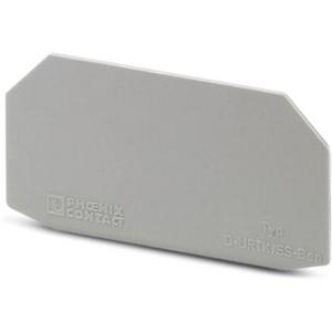 Abschluss- und Zwischenplatte für Reihenklemme - Abschlussdeckel D-URTK/SS - 0321022