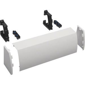 Rangierkanalabdeckung - Kabelrangierkanal 2-feldig reinweiß RAL9010 aufsteckbar für IP44/54 - FZ442N