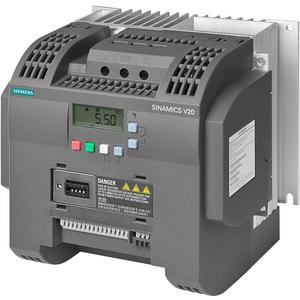 Frequenzumrichter =< 1 kV - Frequenzumrichter SINAMICS V20 3x400V / 5,5 kW / 12,5 A - C3-Filter - 6SL3210-5BE25-5CV0