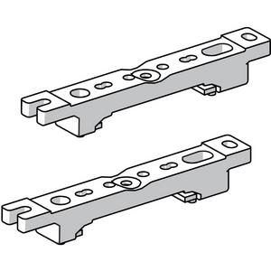 Mechanisches Zubehör - Montageschiene für variablen Montageabstand für Langfeldleuchten - 222826