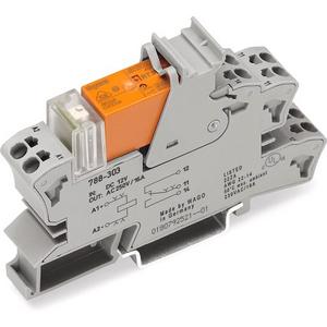 Schaltrelais - Stecksockel mit Relais und Statusanzeige je 1 Wechsler 1 u DC 24 V - 788-304