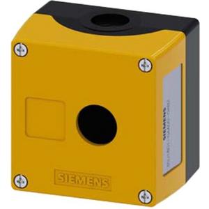 Gehäuse für Befehls- und Meldegeräte - Gehäuse für Befehlsgeräte 22mm rund KST Oberteil gelb 1 Befehlsstelle - 3SU1801-0AA00-0AB2