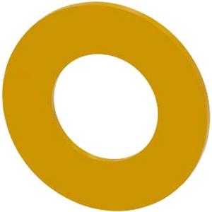 Bezeichnungsschild für Befehlsgeräte - Unterlegscheibe Not-Halt ge ohne Aufschrift Aussen 45mm / Innen 22,5mm - 3SU1900-0BA31-0AA0