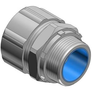 Metall-Schutzschlauch-Verschraubung - Verschraubung Metall gerade für Nenngröße 1 1/2" - Gewinde NPT 1 1/2" - 7TAD012160R0003