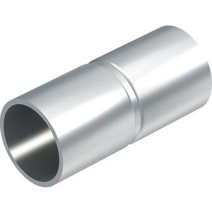 Muffe für Installationsrohre - Aluminiumverbindungsmuffe ohne Gewinde ø32mm, Alu - 2046025