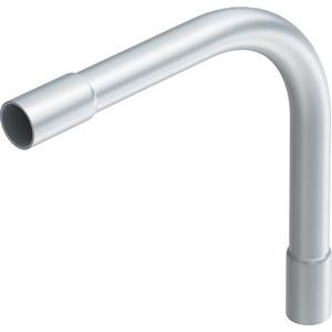 Bogen für Installationsrohre - Aluminiumrohrbogen ohne Gewinde ø 32mm Alu - 2046015