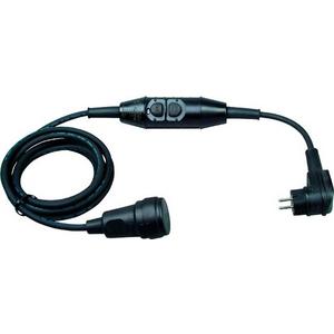 Fehlerstrom-Schutzschalter - Schuko Verlängerungskabel mit FI 3,15 m 3 x 1,5 mm² - 919.014