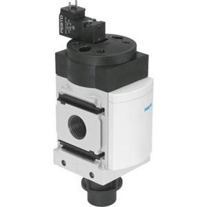 Pneumatische Sperrventile - Einschaltventil elektrisch G1/4 Innengewinde Baugröße 4 - 542598