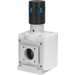 Regler für pneumatische Anlagen - Druckregelventil Modul ohne Anschlussgewinde Baugr. 9 mit Manometer - 564138
