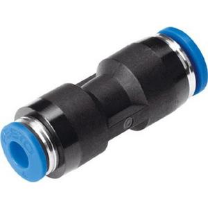 Pneumatische Leitungsverbindung - Quick Star gerade Steckverbind. Std. reduzierend P1: 10 mm / P2: 8 mm - 153039