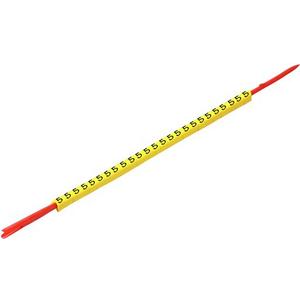 Kabelmarkierungssystem - CableLine Montagedorn 1 - 3 mm / 3 x 3.4 mm gelb Zahl 0 - 0560001501