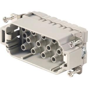 Kontakteinsatz für Industriesteckverbinder - HDC - Einsatz Stift 690 V 40 A 14 Pole Crimpanschluss - 1023340000