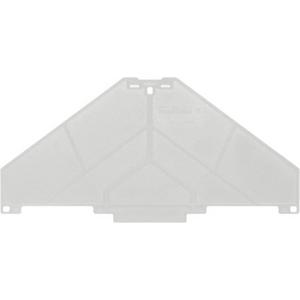 Abschluss- und Zwischenplatte für Reihenklemme - Abschlussplatte grau 3 mm P-Reihe - 1211460000