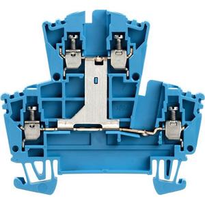 Durchgangs-Reihenklemme - Durchgangs - Reihenklemme Doppelstock-Reihenklemme W-Reihe - 1022380000