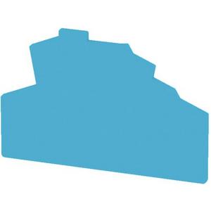 Abschluss- und Zwischenplatte für Reihenklemme - Abschlussplatte Trennwand Z-Reihe - 1791060000