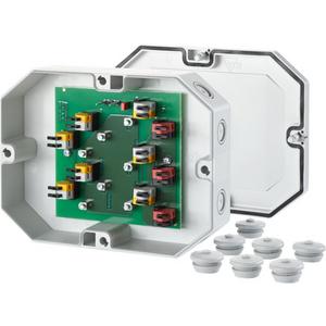 Bussystem-Energiemanagement - M-Bus Verteiler IP65 MYD-Bus 24V 10A 1,5mm² grau - 11056301