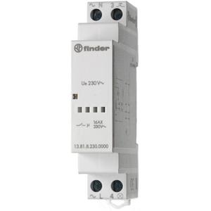 Stromstoßschalter - Stromstoßschalter für Reiheneinbau elektronisch 1 Schließer 16 A fü - 13.81.8.230.0000