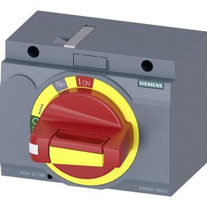 Zubehör für Niederspannungs-Schalttechnik - Frontdrehantrieb NOT-AUS IEC IP30/40 - Zubehör für 3VA2 100/160/250 - 3VA9267-0EK15