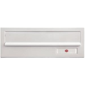 Montageelement für Türstation - Frontplatte mit Einwurfklappe weiß - E140142209016