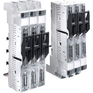 Sicherungsleiste - NH-Sicherungs-Lastschaltleiste Gr.00 160A 3-polig,Schraube M8 (100 mm) - 9346030