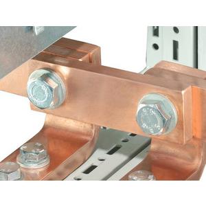 Zubehör für Sammelschienen - Anreihlasche E-Cu 40x10 mm L=88 mm - 9661050