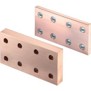 Sammelschienensystem für Verteiler - Längsverbinder E-Cu für Flat-PLS für 3 oder 4 Flachschienen ohne Schra - 9676641