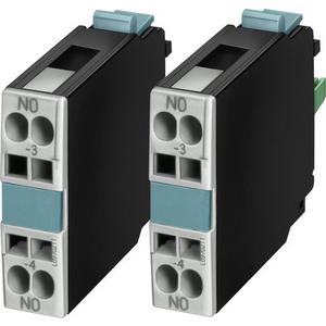 Hilfsschalterblock - Hilfsschalterblock 1S DIN EN50005 CageClamp-Anschluss für Motorschütze - 3RH1921-2CA10