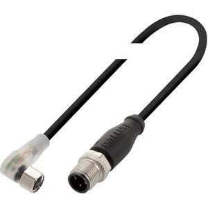 Konfektioniertes Sensor-Aktor-Kabel - Verbindungskabel Buchse M8 / Stecker M12 / PUR 1 m schleppfähig - BCC03H7
