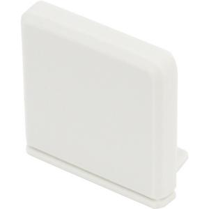 Mechanisches Zubehör - GizaT Endkappe grau ohne Kabelauslass / Giza - 24030