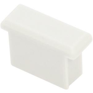 Mechanisches Zubehör - Micro-Alu Endkappe grau ohne Kabelauslass / Micro-Alu - 1058