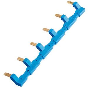 Zubehör für Schaltrelais - Verbindungsbrücke blau 6-polig für Fassungen 94.P4 und 94.54 - 094.56
