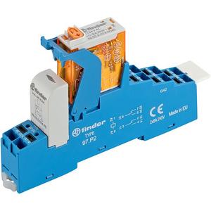 Schaltrelais - Koppelrelais Push-In-Klemmen 2 Wechsler 8 A Spule 230 V AC - 4C.P2.8.230.0060