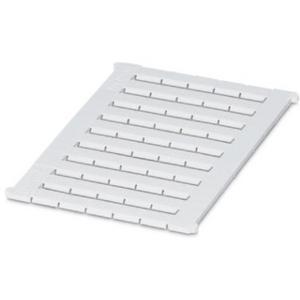 Klemmenmarkierung - Zackbandmatte flach - 0800734