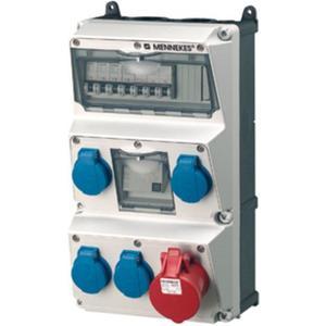 CEE-Steckdosen-Kombination - Steckdosen-Kombi AMAXX 3 4SSTD - 1x16/5 - IP44 + Abs. - AM 931763