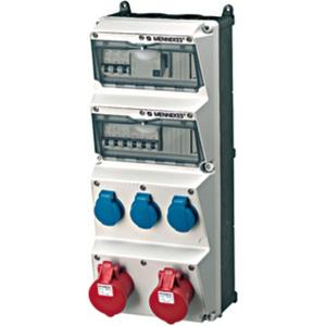 CEE-Steckdosen-Kombination - Steckdosen-Kombination 3xSSTD - 2x16/5 - IP 44 - AM 940409