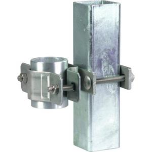 Zubehör für Erdung und Blitzschutz - Geländerbefestigung f. DEHNiso-Combi f. Rohre D -50 mm - 105356