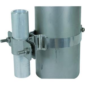 Zubehör für Erdung und Blitzschutz - Befestigungsschelle für Rohre D 40 - 50 mm mit Spannbandbefestigung - 105160