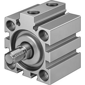 Pneumatische Kolbenstangenzylinder - ADVC Kurzhubzyl. Kolben-dm 50 mm / Hub 15 mm / P - Dämpfung - 188269