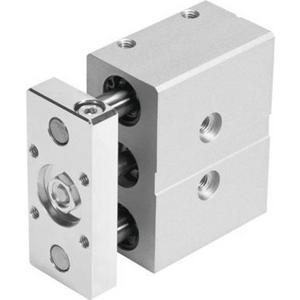 Pneumatische Antriebe mit Linearführung - DFM- Führungszyl. Kolben-dm 12 mm / Hub 80 mm / P - Dämpfung - 170830