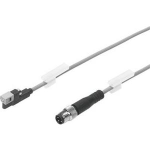 Zubehör für pneumatische Anlagen / Anlagenteile - SMT Näherungsschalter Zylinder mit T-Nut 24V DC / 1S Kabel 0,3 m M8 - 547860