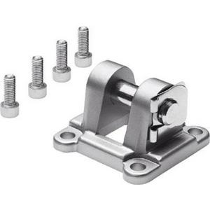 Zubehör für pneumatische Anlagen / Anlagenteile - Schwenkflansch pneumatische Antriebe / Zylinder - Baugröße 80 - 174387