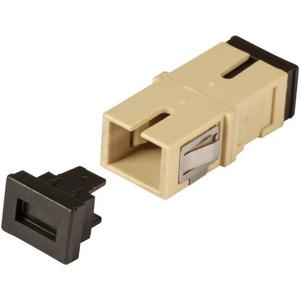 LWL-Kupplung - Kunststoff Kupplungen SC Simplex violett MM ohne Flansch Keramikhülse - 53513.1