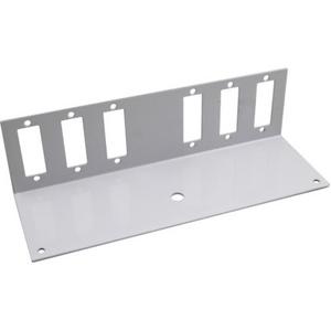 Frontpanel/Patchpanel leer (Schaltschrank) - Verteilerplatte 6 SC-Duplex für Spleißverteiler-Set 53603.1 - 53603.3