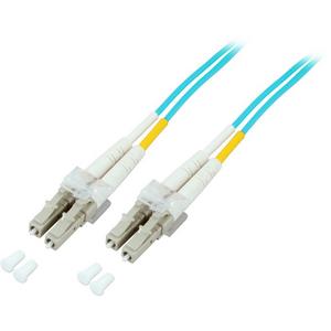 Patchkabel LWL - LWL Patchkabel Duplex Jumper LC / LC 50 / 125µ 30 m OM3 LSZH aqua - O0312.30