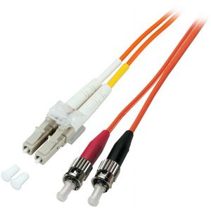 Patchkabel LWL - LWL Patchkabel Duplex Jumper LC / ST 50 / 125µ 15 m OM2 LSZH orange - O0321.15