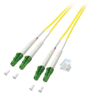 Patchkabel LWL - LWL Patchkabel Duplex Jumper LC-APC / LC-APC 9 / 125µ 2 m OS2 LSZH gelb - O0381.2